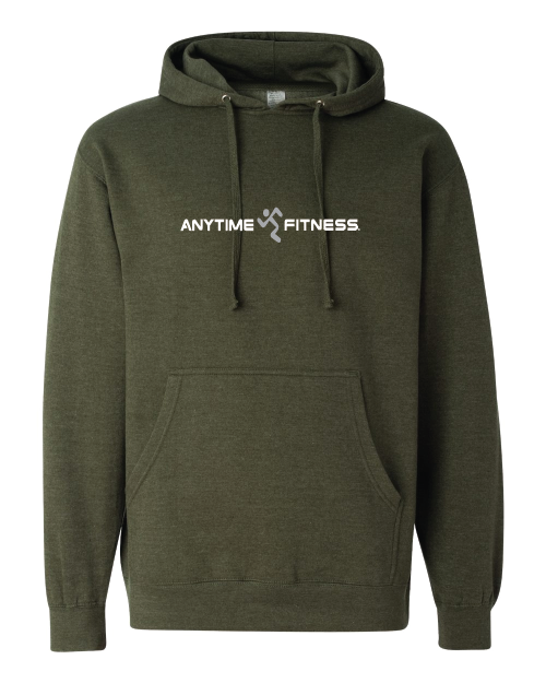 Anytime Fitness Hoodie Original AF Logo Adult Oregon Grown Apparel