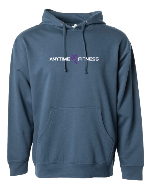 Anytime Fitness Hoodie Original AF Logo Adult Oregon Grown Apparel