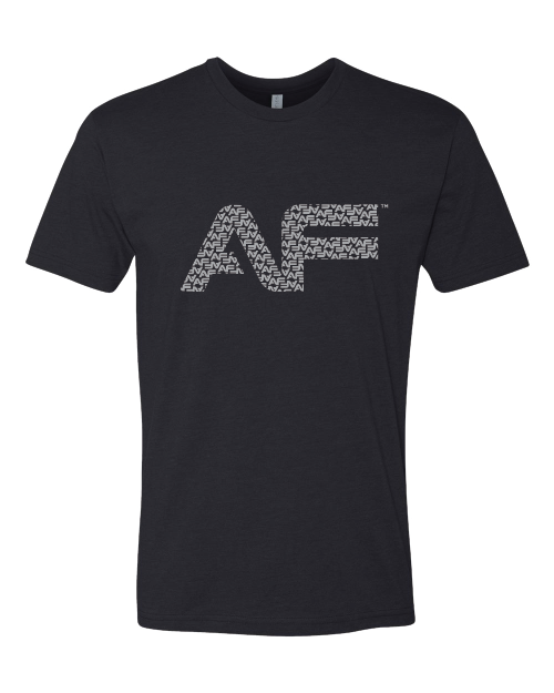 Anytime Fitness Tee Big AF Patterned Logo Adult