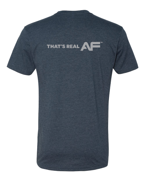 Anytime Fitness Tee Big AF Patterned Logo Adult